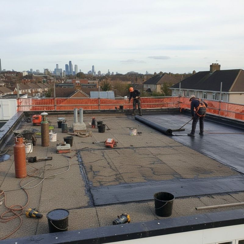 Rubber Roofing Repair